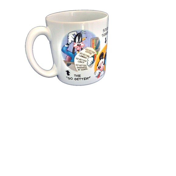 Vintage Disney Office Mug - Mickey Minnie Donald - Staff Manager Coffee Cup - Picture 5 of 6